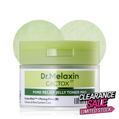 [CLEARANCE SALE] CACTOX Pore Relief Jelly Toner 60 Pads